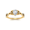 Load image into Gallery viewer, entwined-celtic-pear-shaped-love-knot-diamond-engagement-ring-in-yellow-gold-FD9306PER-NL-YG