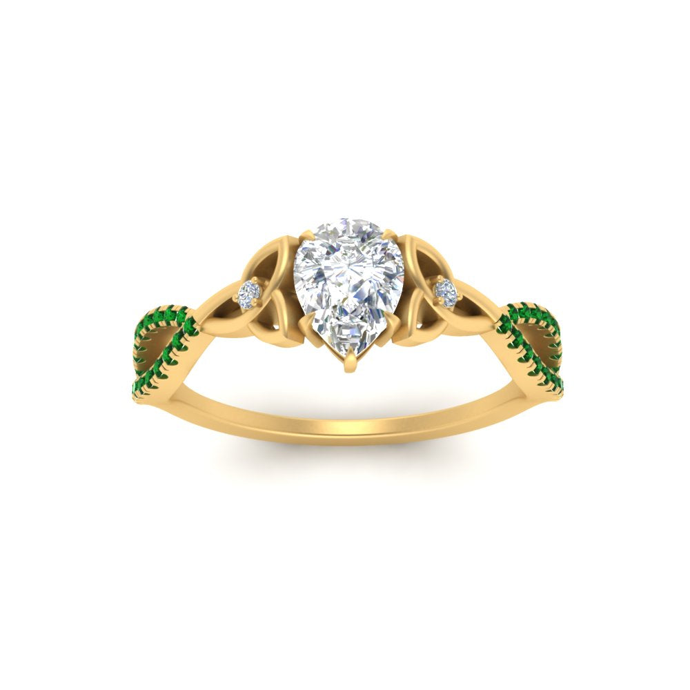 entwined-celtic-pear-shaped-love-knot-emerald-engagement-ring-in-yellow-gold-FD9306PERGEMGR-NL-YG