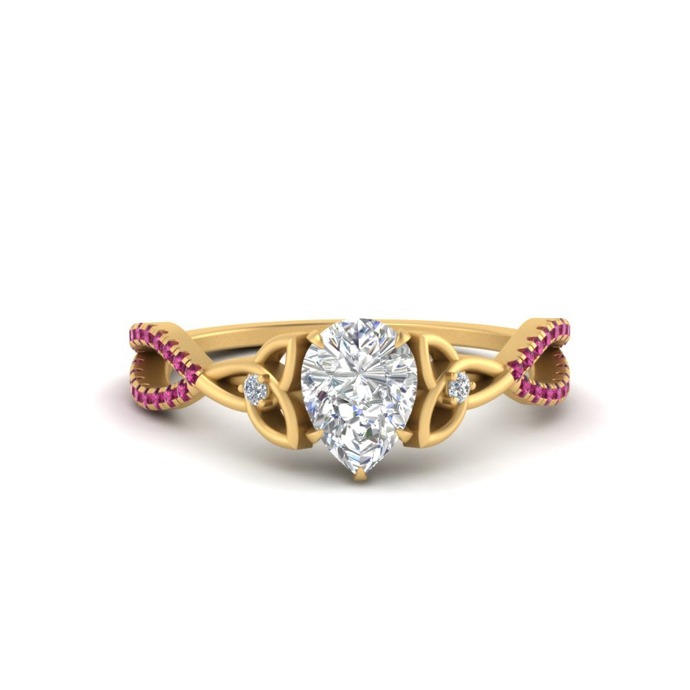 entwined-celtic-pear-shaped-love-knot-pink-sapphire-engagement-ring-in-yellow-gold-FD9306PERGSADRPI-NL-YG