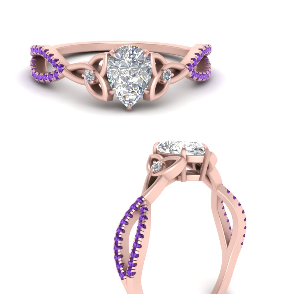 entwined-celtic-pear-shaped-love-knot-purple-topaz-engagement-ring-in-rose-gold-FD9306PERGVITO-NL-RG