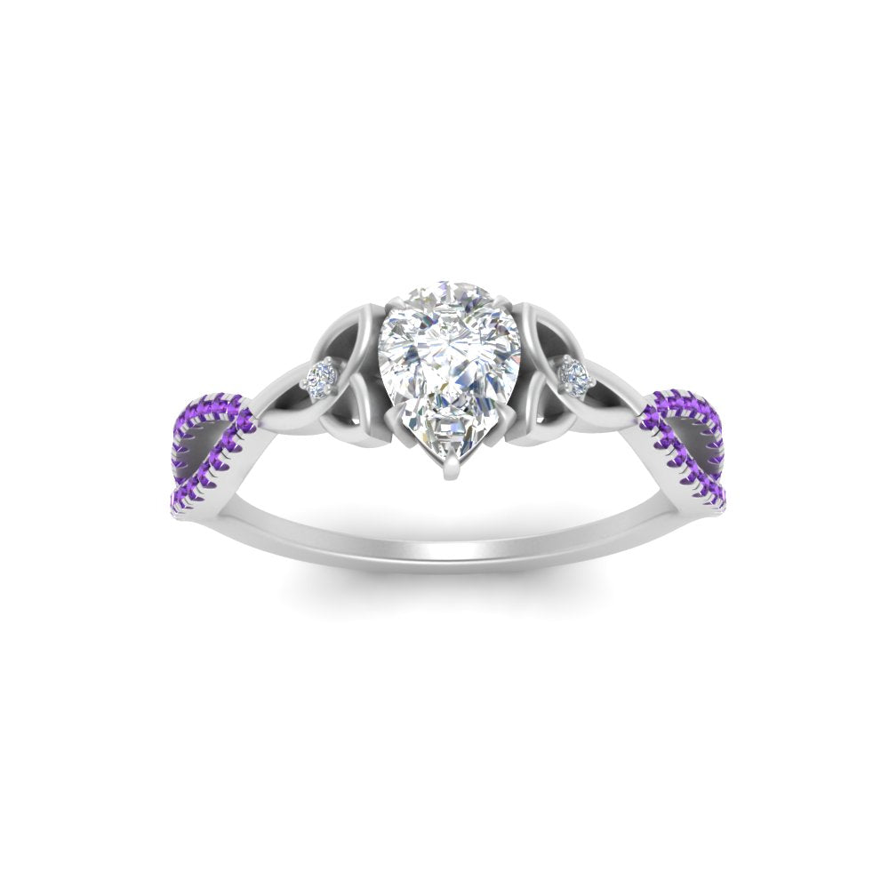 entwined-celtic-pear-shaped-love-knot-purple-topaz-engagement-ring-in-white-gold-FD9306PERGVITO-NL-WG