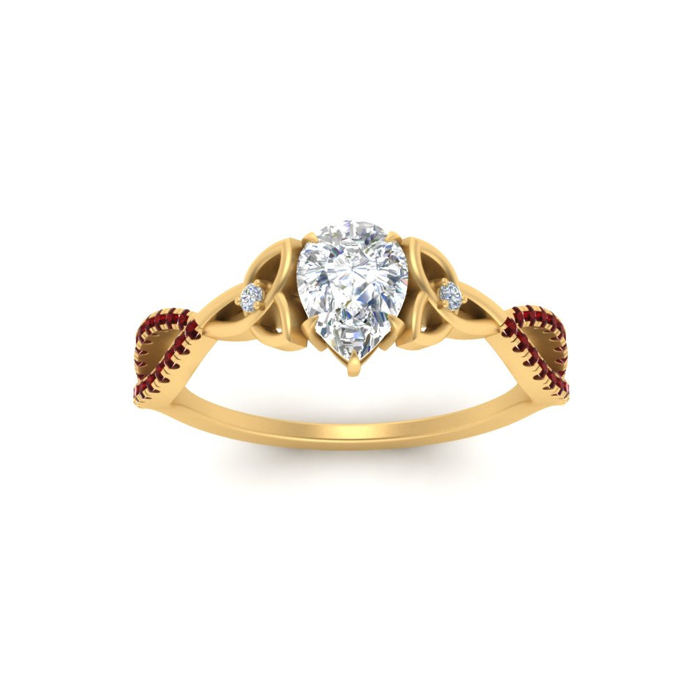entwined-celtic-pear-shaped-love-knot-ruby-engagement-ring-in-yellow-gold-FD9306PERGRUDR-NL-YG