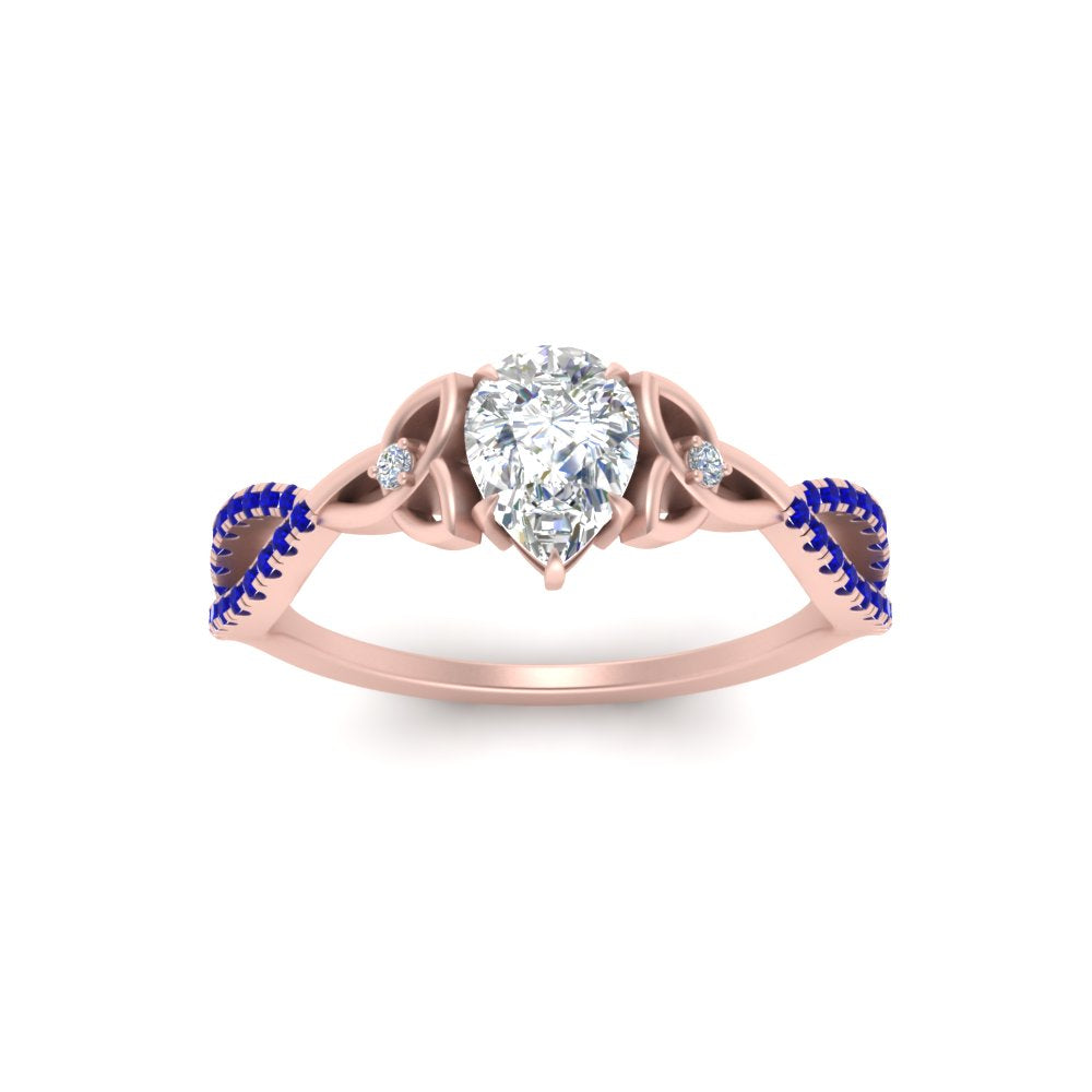 entwined-celtic-pear-shaped-love-knot-sapphire-engagement-ring-in-rose-gold-FD9306PERGSABL-NL-RG