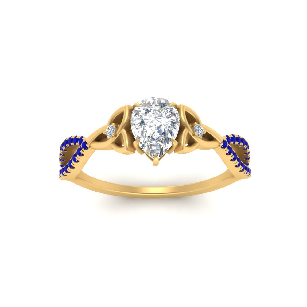 entwined-celtic-pear-shaped-love-knot-sapphire-engagement-ring-in-yellow-gold-FD9306PERGSABL-NL-YG