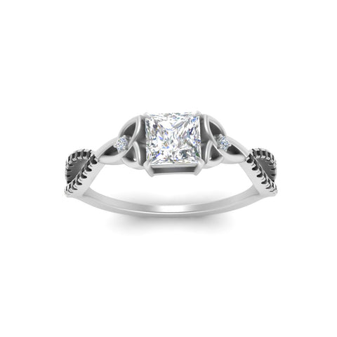 entwined-celtic-princess-cut-love-knot-black-diamond-engagement-ring-in-white-gold-FD9306PRRGBLACK-NL-WG
