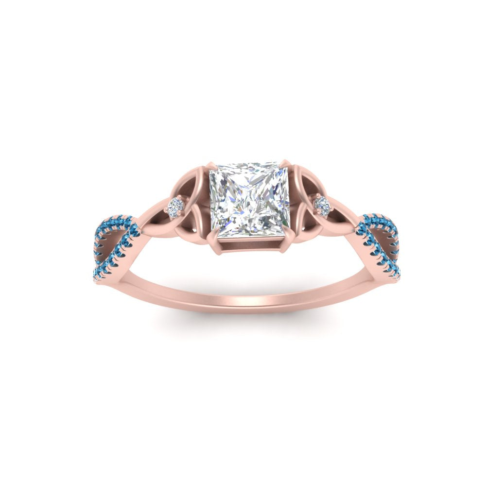 entwined-celtic-princess-cut-love-knot-blue-topaz-engagement-ring-in-rose-gold-FD9306PRRGICBLTO-NL-RG