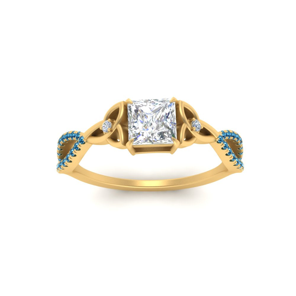 entwined-celtic-princess-cut-love-knot-blue-topaz-engagement-ring-in-yellow-gold-FD9306PRRGICBLTO-NL-YG