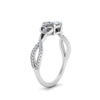 Load image into Gallery viewer, entwined-celtic-princess-cut-love-knot-diamond-engagement-ring-in-white-gold-FD9306PRR-NL-WG