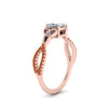 Load image into Gallery viewer, entwined-celtic-princess-cut-love-knot-orange-sapphire-engagement-ring-in-rose-gold-FD9306PRRGSAOR-NL-RG