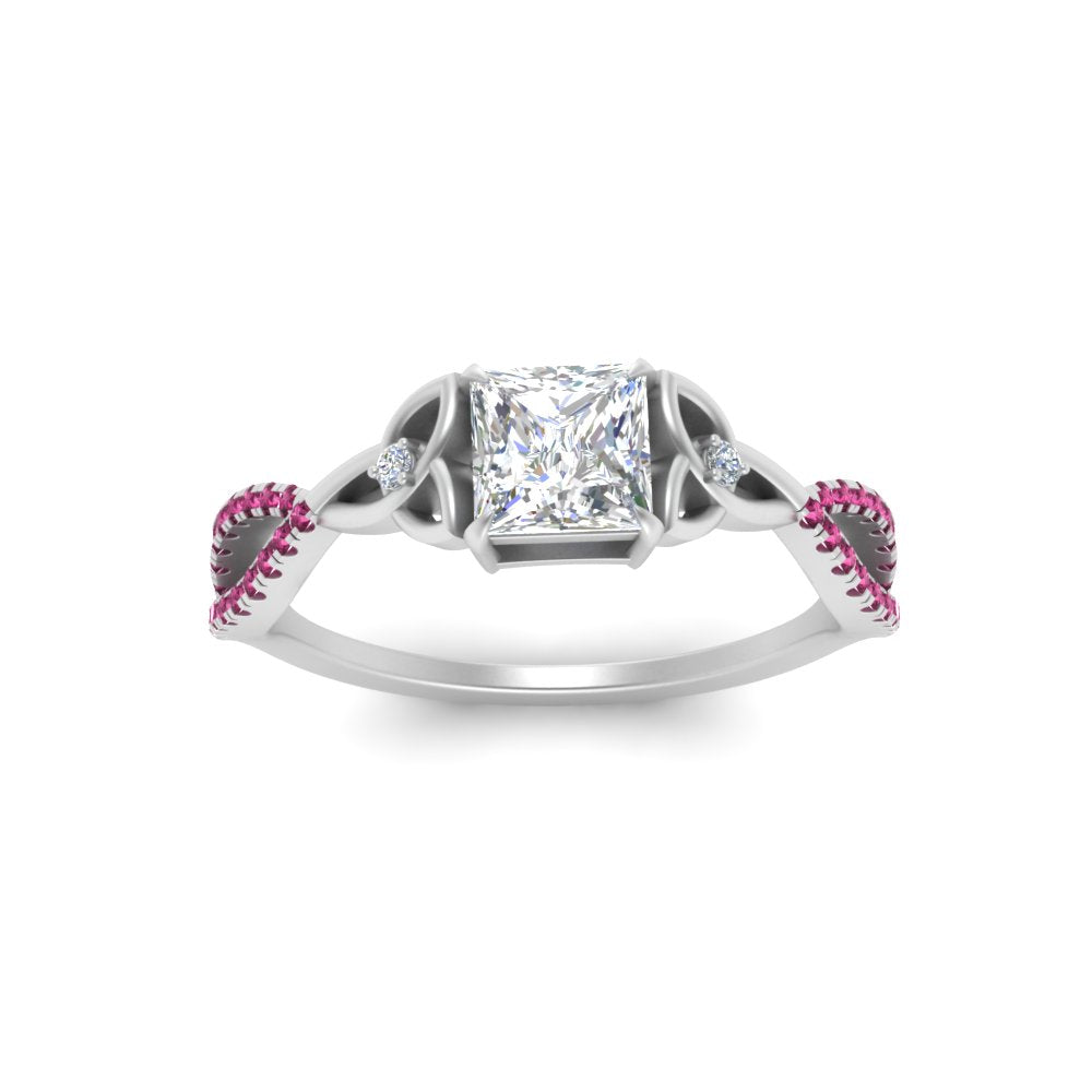 entwined-celtic-princess-cut-love-knot-pink-sapphire-engagement-ring-in-white-gold-FD9306PRRGSADRPI-NL-WG