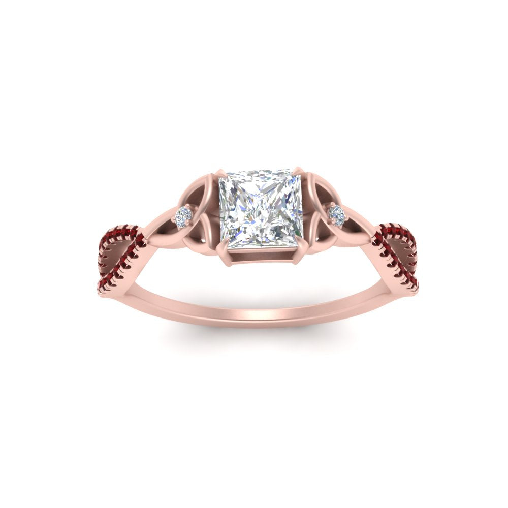 entwined-celtic-princess-cut-love-knot-ruby-engagement-ring-in-rose-gold-FD9306PRRGRUDR-NL-RG