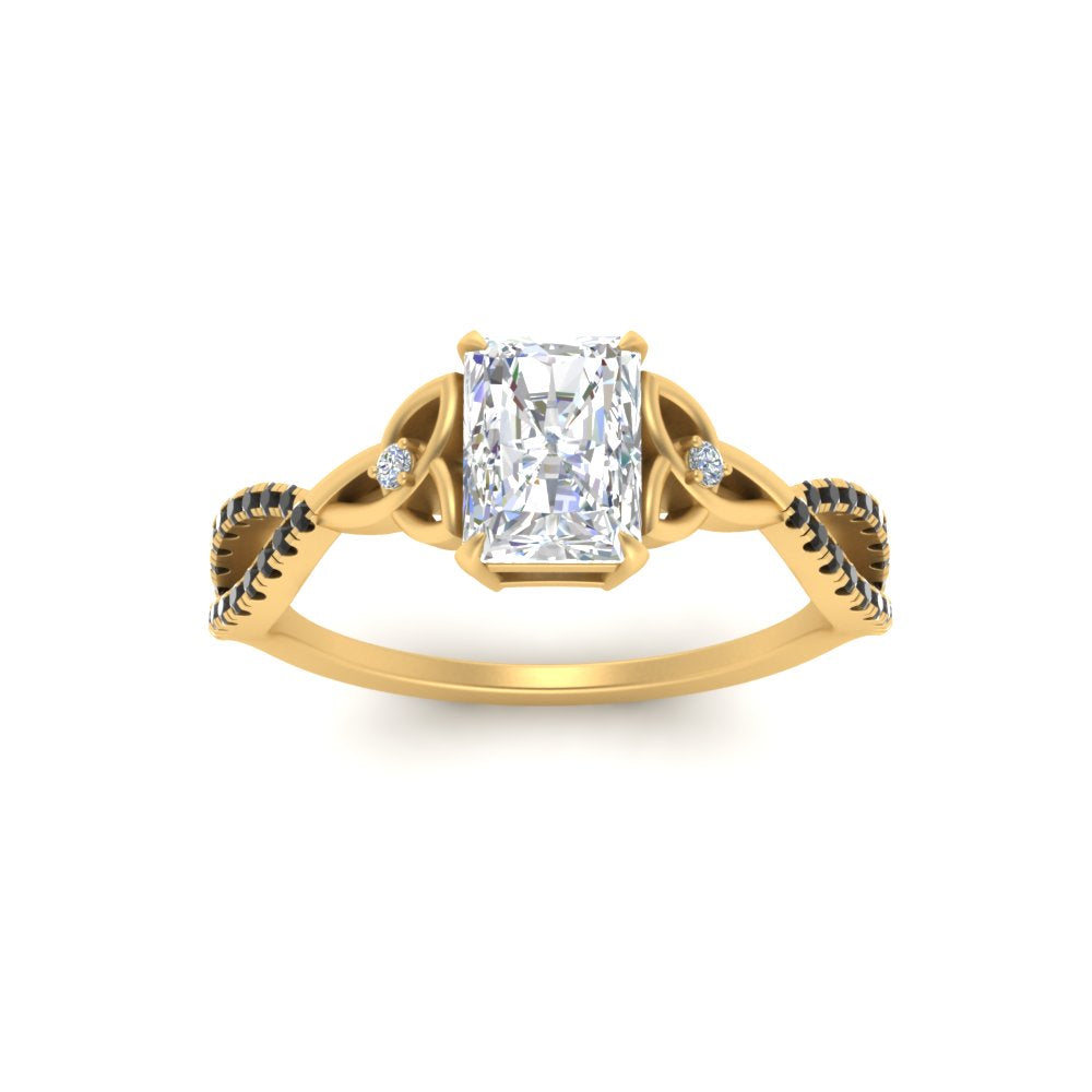 entwined-celtic-radiant-cut-love-knot-black-diamond-engagement-ring-in-yellow-gold-FD9306RARGBLACK-NL-YG