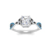 Load image into Gallery viewer, entwined-celtic-radiant-cut-love-knot-blue-topaz-engagement-ring-in-white-gold-FD9306RARGICBLTO-NL-WG