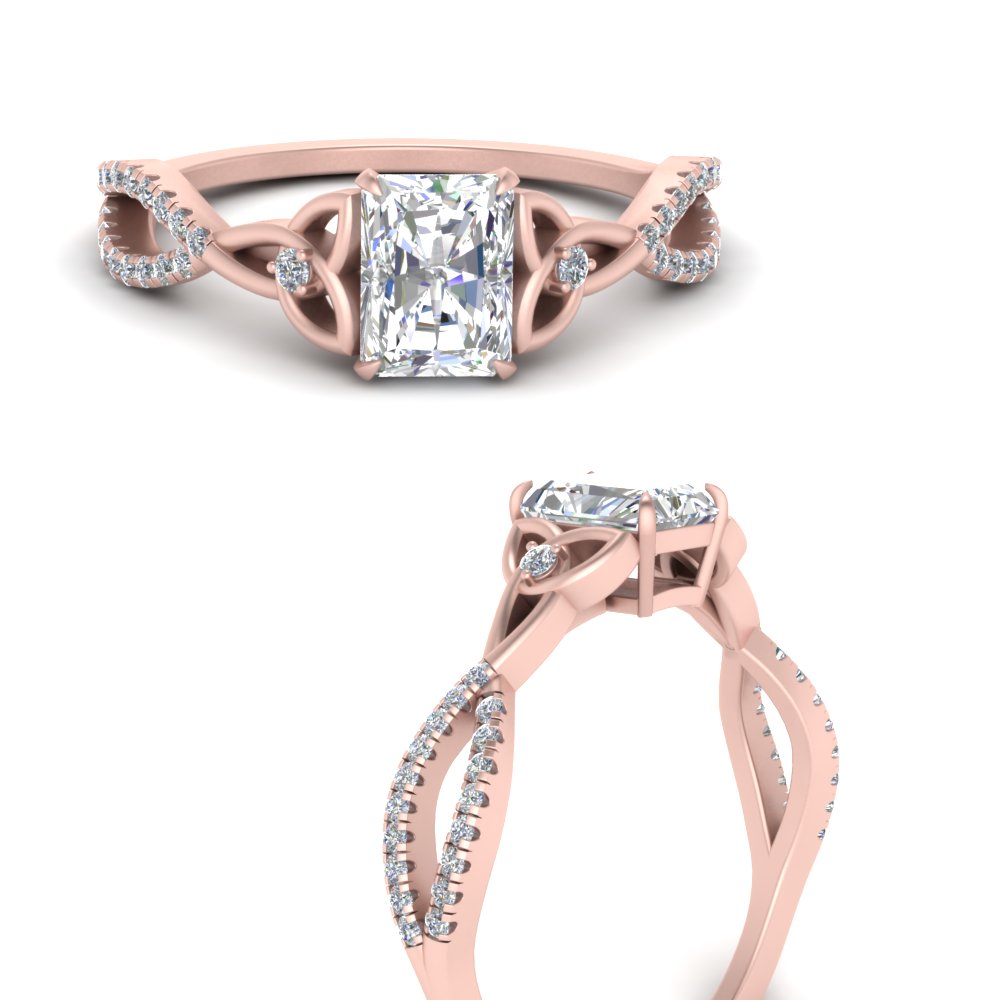 entwined-celtic-radiant-cut-love-knot-diamond-engagement-ring-in-rose-gold-FD9306RAR-NL-RG