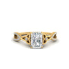 Load image into Gallery viewer, entwined-celtic-radiant-cut-love-knot-diamond-engagement-ring-in-yellow-gold-FD9306RAR-NL-YG