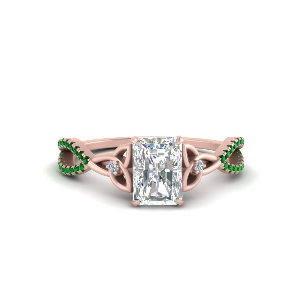 entwined-celtic-radiant-cut-love-knot-emerald-engagement-ring-in-rose-gold-FD9306RARGEMGR-NL-RG