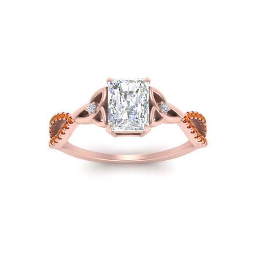 entwined-celtic-radiant-cut-love-knot-orange-sapphire-engagement-ring-in-rose-gold-FD9306RARGSAOR-NL-RG