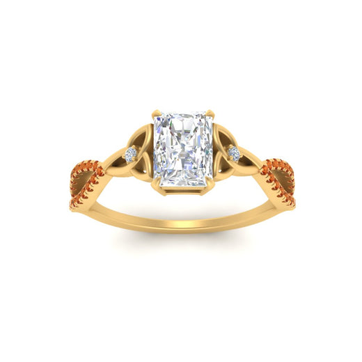 entwined-celtic-radiant-cut-love-knot-orange-sapphire-engagement-ring-in-yellow-gold-FD9306RARGSAOR-NL-YG