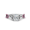 Load image into Gallery viewer, entwined-celtic-radiant-cut-love-knot-pink-sapphire-engagement-ring-in-white-gold-FD9306RARGSADRPI-NL-WG