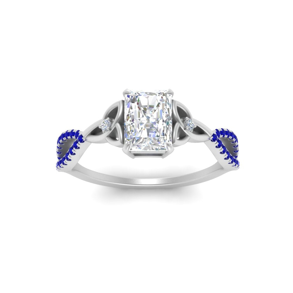 entwined-celtic-radiant-cut-love-knot-sapphire-engagement-ring-in-white-gold-FD9306RARGSABL-NL-WG