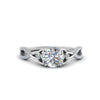 Load image into Gallery viewer, entwined-celtic-round-cut-love-knot-diamond-engagement-ring-in-white-gold-FD9306ROR-NL-WG