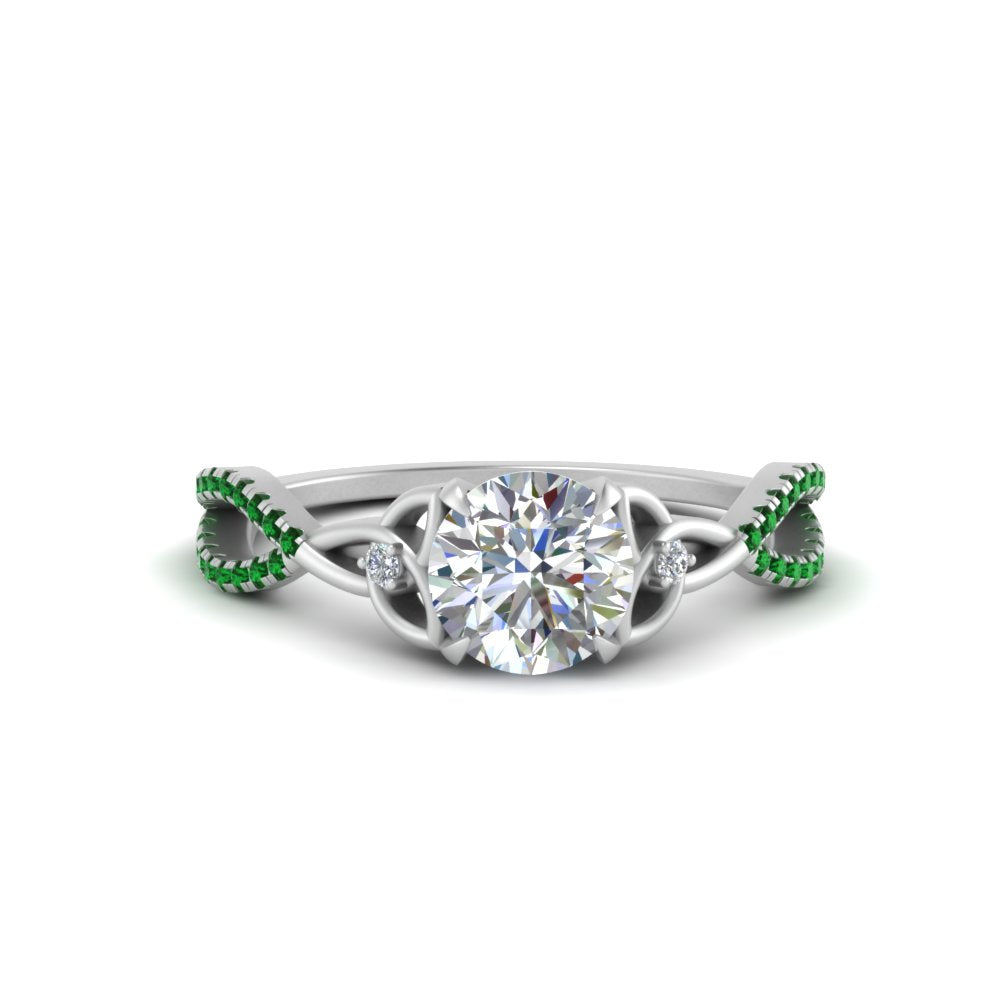 entwined-celtic-round-cut-love-knot-emerald-engagement-ring-in-white-gold-FD9306RORGEMGR-NL-WG