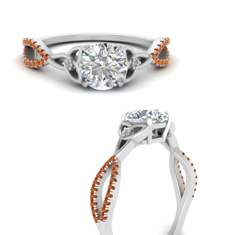 entwined-celtic-round-cut-love-knot-orange-sapphire-engagement-ring-in-white-gold-FD9306RORGSAOR-NL-WG