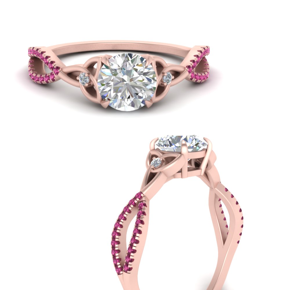 entwined-celtic-round-cut-love-knot-pink-sapphire-engagement-ring-in-rose-gold-FD9306RORGSADRPI-NL-RG