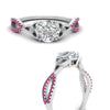 Load image into Gallery viewer, entwined-celtic-round-cut-love-knot-pink-sapphire-engagement-ring-in-white-gold-FD9306RORGSADRPI-NL-WG