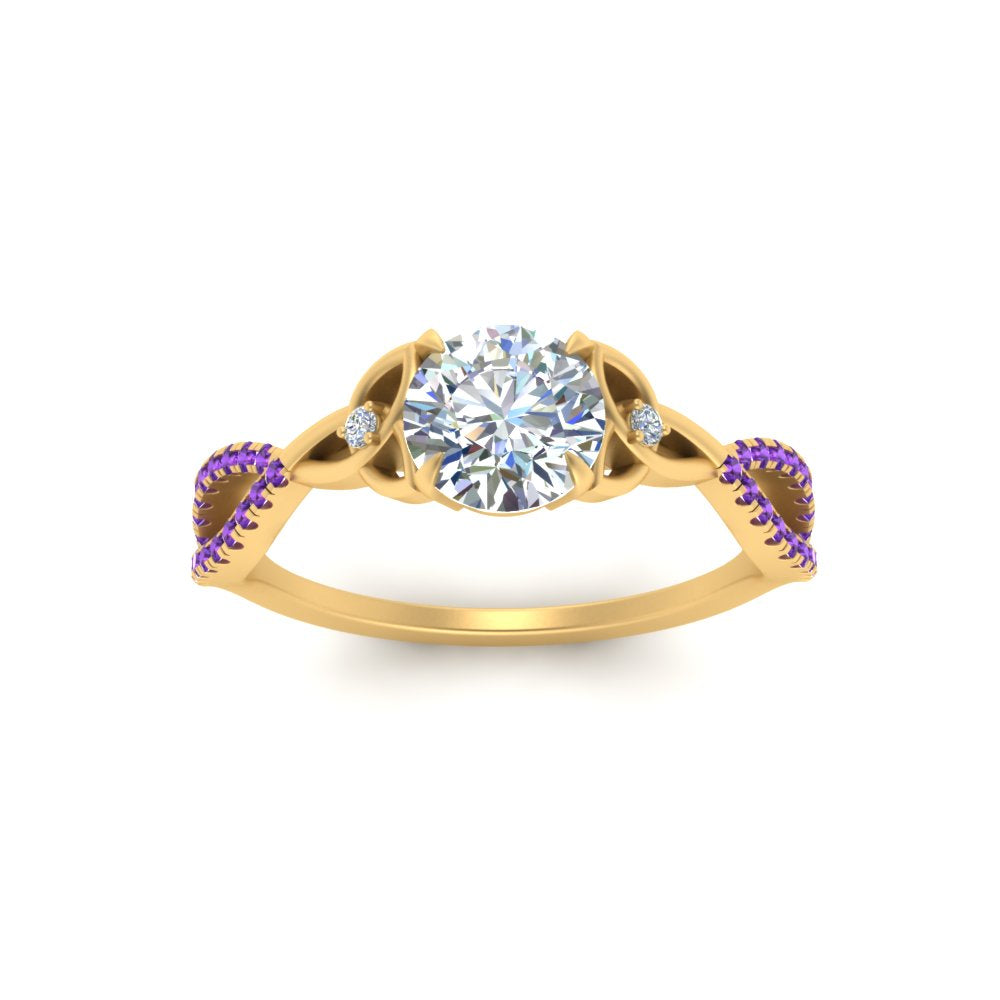 entwined-celtic-round-cut-love-knot-purple-topaz-engagement-ring-in-yellow-gold-FD9306RORGVITO-NL-YG