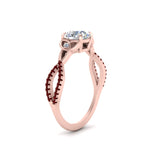 Load image into Gallery viewer, entwined-celtic-round-cut-love-knot-ruby-engagement-ring-in-rose-gold-FD9306RORGRUDR-NL-RG
