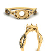 Load image into Gallery viewer, entwined-celtic-semi-mount-cut-love-knot-black-diamond-engagement-ring-in-yellow-gold-FD9306SMRGBLACK-NL-YG