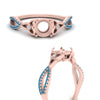 Load image into Gallery viewer, entwined-celtic-semi-mount-cut-love-knot-blue-topaz-engagement-ring-in-rose-gold-FD9306SMRGICBLTO-NL-RG
