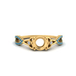 Load image into Gallery viewer, entwined-celtic-semi-mount-cut-love-knot-blue-topaz-engagement-ring-in-yellow-gold-FD9306SMRGICBLTO-NL-YG

