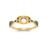 Load image into Gallery viewer, entwined-celtic-semi-mount-cut-love-knot-blue-topaz-engagement-ring-in-yellow-gold-FD9306SMRGICBLTO-NL-YG
