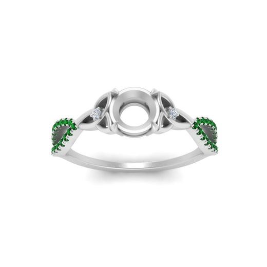 entwined-celtic-semi-mount-cut-love-knot-emerald-engagement-ring-in-white-gold-FD9306SMRGEMGR-NL-WG