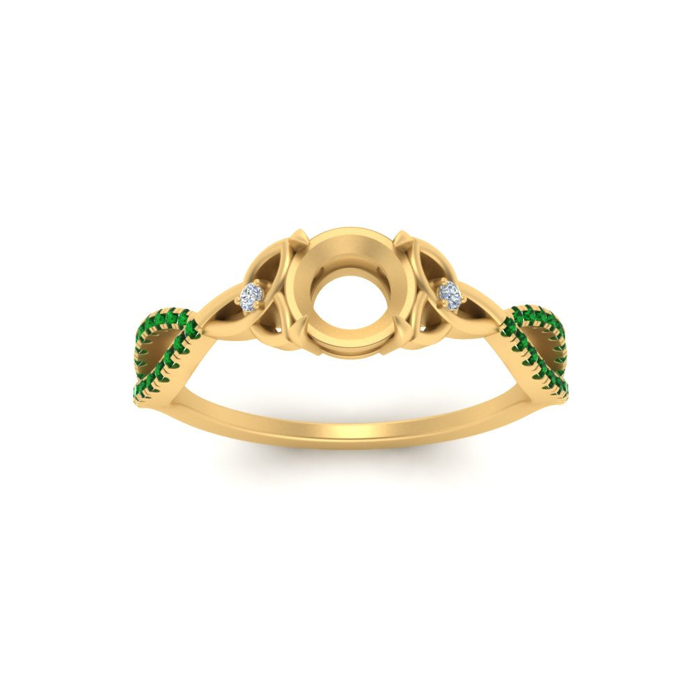entwined-celtic-semi-mount-cut-love-knot-emerald-engagement-ring-in-yellow-gold-FD9306SMRGEMGR-NL-YG
