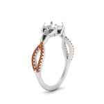 Load image into Gallery viewer, entwined-celtic-semi-mount-cut-love-knot-orange-sapphire-engagement-ring-in-white-gold-FD9306SMRGSAOR-NL-WG
