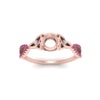 Load image into Gallery viewer, entwined-celtic-semi-mount-cut-love-knot-pink-sapphire-engagement-ring-in-rose-gold-FD9306SMRGSADRPI-NL-RG