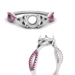 Load image into Gallery viewer, entwined-celtic-semi-mount-cut-love-knot-pink-sapphire-engagement-ring-in-white-gold-FD9306SMRGSADRPI-NL-WG
