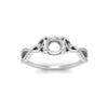 Load image into Gallery viewer, entwined-celtic-semi-mount-cut-love-knot-purple-topaz-engagement-ring-in-rose-gold-FD9306SMRGVITO-NL-RG