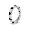 Load image into Gallery viewer, eternity-east-west-bezel-set-2.85-carat-diamond-and-black-diamond-wedding-band-in-white-gold-FD8072ROBGBLACKANGLE2-2.85CT-NL-WG?v=1751956640