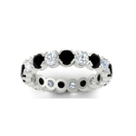 Load image into Gallery viewer, Eternity East West Bezel Set 2.85 Carat Diamond Wedding Band
