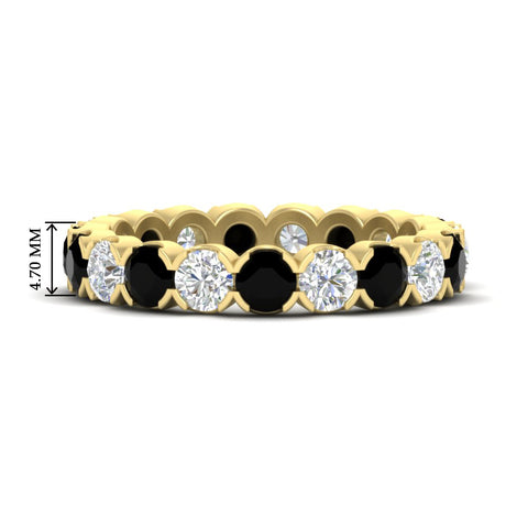 eternity-east-west-bezel-set-2.85-carat-diamond-and-black-diamond-wedding-band-in-yellow-gold-FD8072ROBGBLACK-2.85CT-NL-YG-HW?v=1751956643