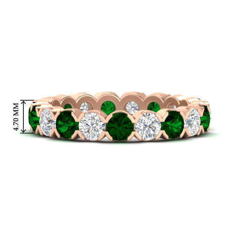 eternity-east-west-bezel-set-2.85-carat-diamond-and-emerald-wedding-band-in-rose-gold-FD8072ROBGEMGR-2.85CT-NL-RG-HW?v=1751956636