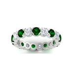 Load image into Gallery viewer, Eternity East West Bezel Set 2.85 Carat Diamond Wedding Band
