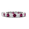 Load image into Gallery viewer, eternity-east-west-bezel-set-2.85-carat-diamond-and-pink-sapphire-wedding-band-in-white-gold-FD8072ROBGSADRPI-2.85CT-NL-WG-HW?v=1751956639