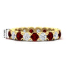 Load image into Gallery viewer, eternity-east-west-bezel-set-2.85-carat-diamond-and-ruby-wedding-band-in-yellow-gold-FD8072ROBGRUDR-2.85CT-NL-YG-HW?v=1751956643