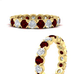 Load image into Gallery viewer, Eternity East West Bezel Set 2.85 Carat Diamond Wedding Band
