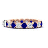Load image into Gallery viewer, eternity-east-west-bezel-set-2.85-carat-diamond-and-sapphire-wedding-band-in-rose-gold-FD8072ROBGSABL-2.85CT-NL-RG-HW?v=1751956635